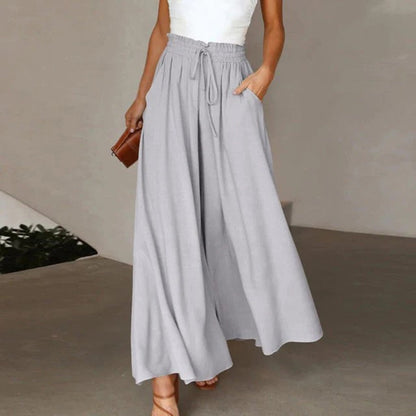 Clementine | Women's High Waisted Wide Leg Palazzo Pants