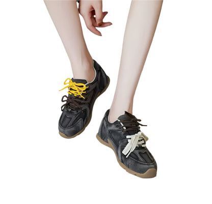 Women Genuine Leather Training Shoes | Casual Sneakers