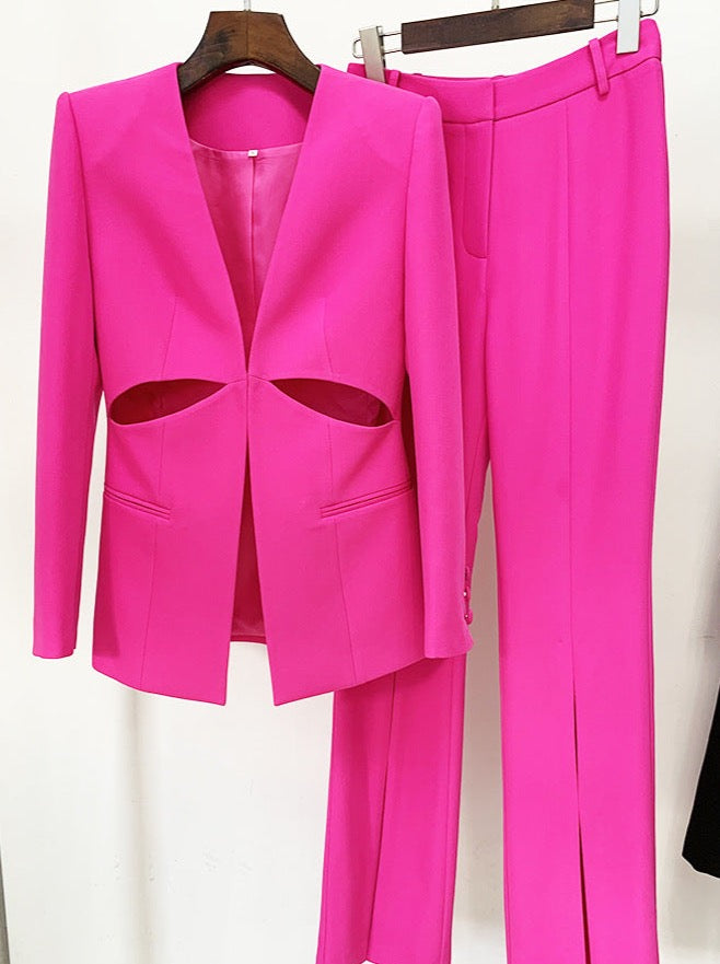JACKIE Cut Out Boydcon Suit