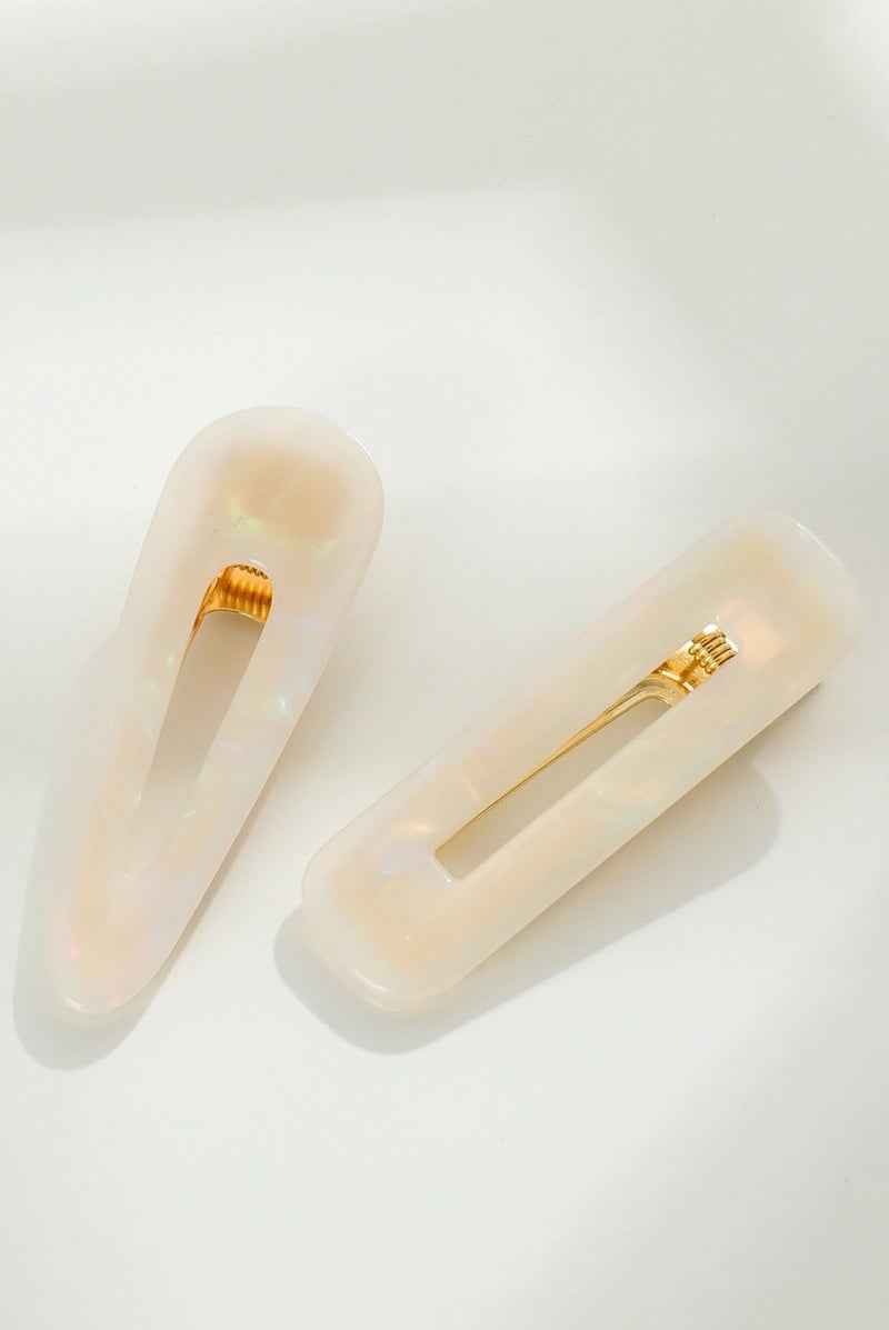 Gemma Printed Eco-Friendly Hair Clip, 2-Pack