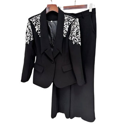 FABIOLA Crystals Bodycon Suit