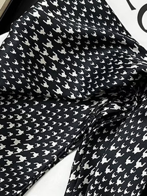 Écharpes pied-de-poule 