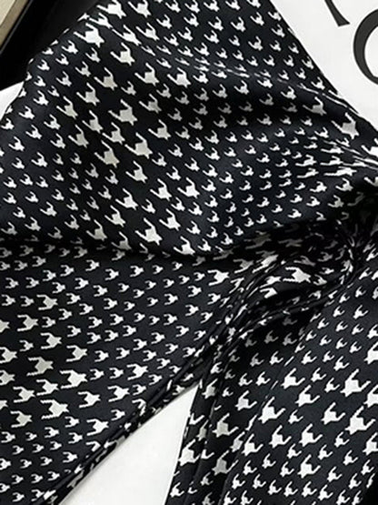 Écharpes pied-de-poule 