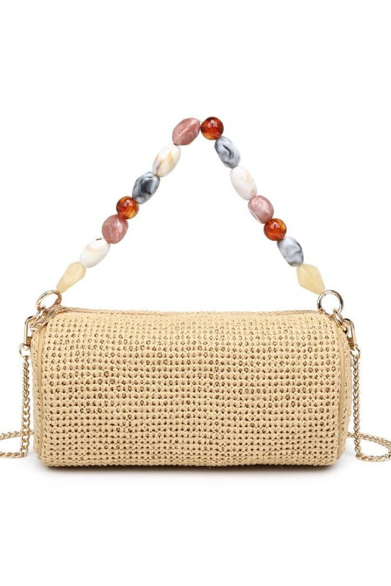 Rachel Straw Clutch