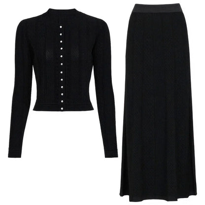 ALID Knit Sweater and Maxi Skit Set