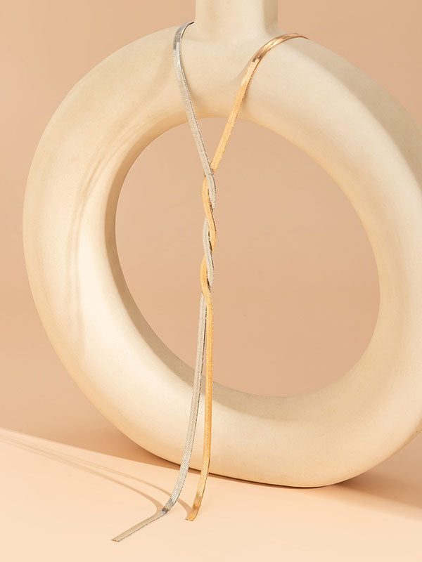 Colliers décontractés réglables à pompons de couleur unie, accessoires 