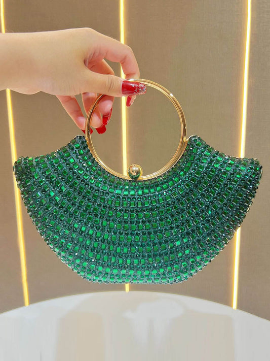 Chains Rhine Stones Evening Bags & Clutches Handbags