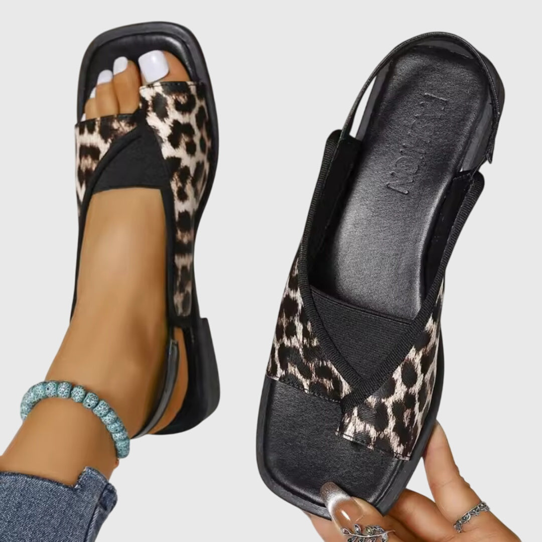 Mila | Women's Slingback Flat Sandals Open Toe Summer Shoes