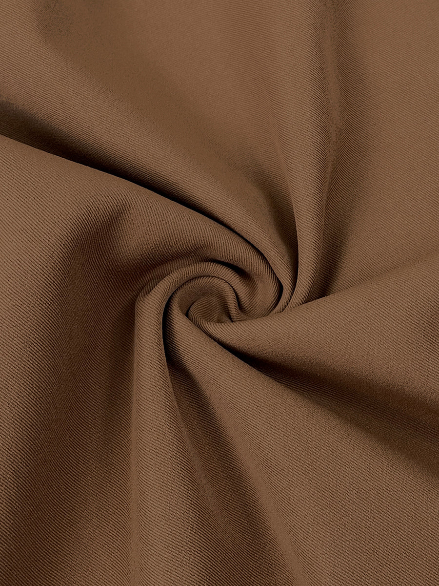 Solid Color Pleated Wide Pants Wide Leg Pants
