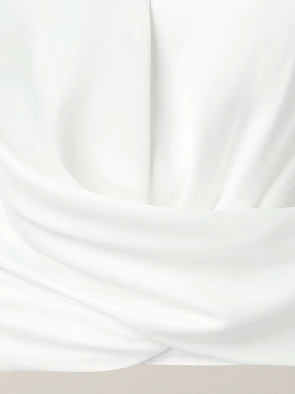 Langarm Einfarbig Reißverschluss V-Ausschnitt Blusen &amp; Hemden Tops 