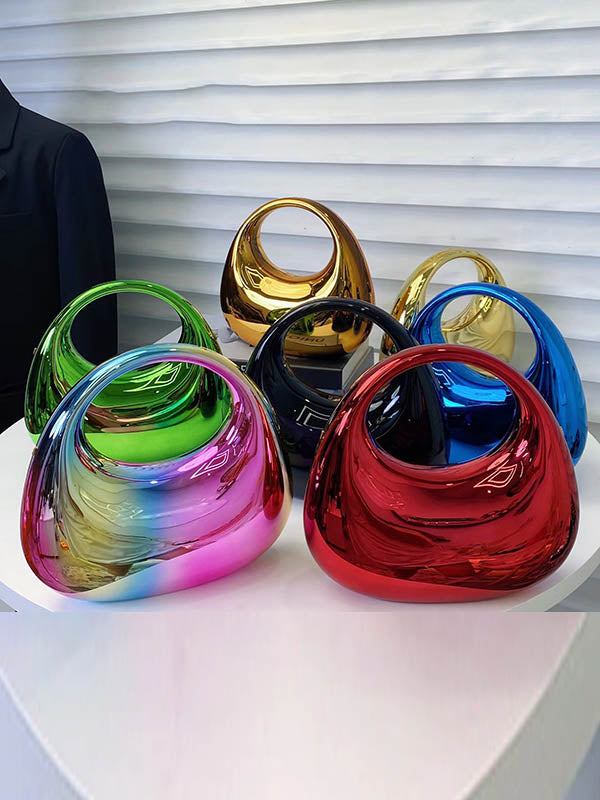 Geometric Shiny Handbags
