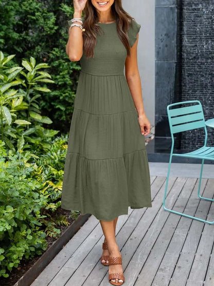 Lisette | Women's Tummy Control Draped Elegant Dress