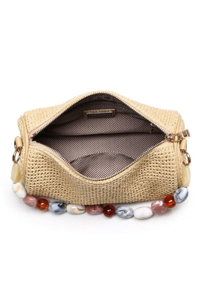 Rachel Straw Clutch