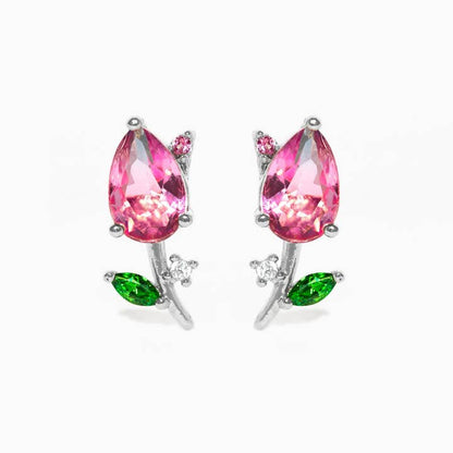 Blossoming Tulip Studs