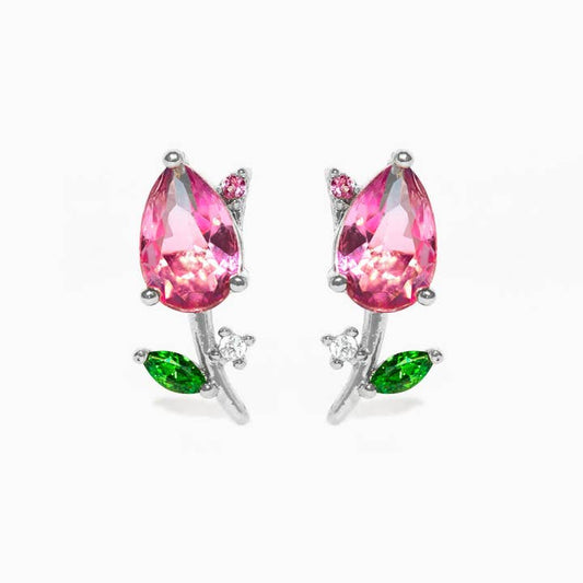 Blossoming Tulip Studs