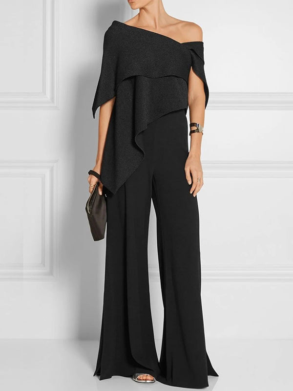 Urbanes asymmetrisches Tunika-Oberteil mit einer Schulter 