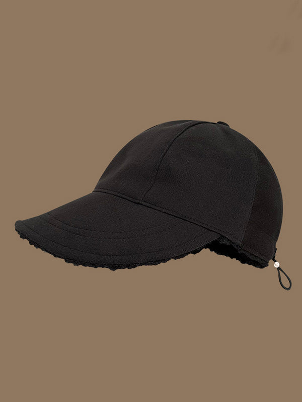 Casual Velvet Keep Warm Bucket Hat