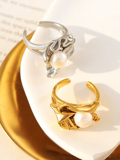 Bagues plissées irrégulières Accessoires 