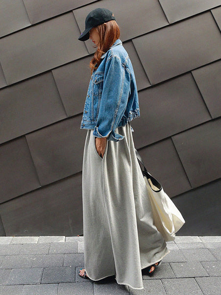 Solid Color Wide Pants Wide Leg Pants Casual Pants Bottoms