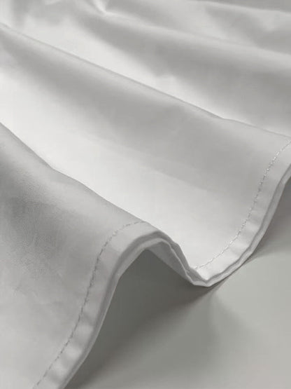 Loose Puff Sleeves Split-Joint Lapel Blouses&Shirts Tops