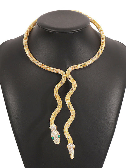 Colliers et accessoires en forme de serpent 