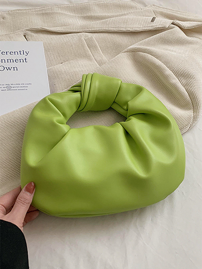 Bowknot Plissee Einfarbig Handtaschen Zubehör 