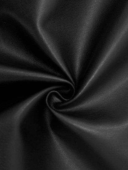 Hose mit hoher Taille, lockeren Faltentaschen und geteilten Beinen 