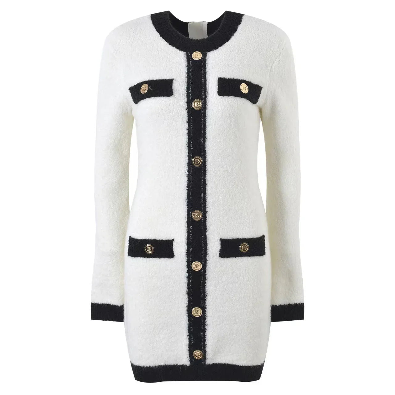 NEXT DAY DELIVERY CAMILA Long Sleeve Winter Boydcon Dress