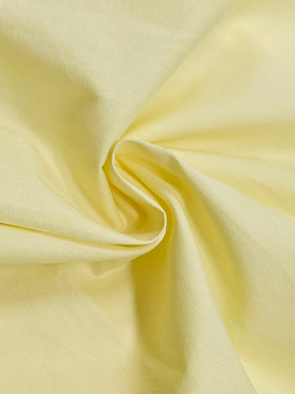 Robe chemise longue trapèze taille haute plissée couleur unie col en V 