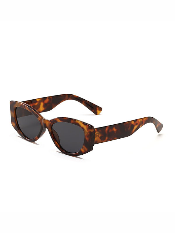 Geometric Sun Protection Sunglasses Accessories LEOPARD One_size