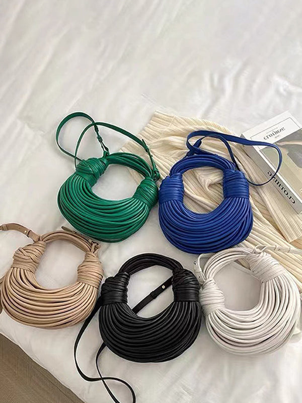 Geometric Zipper Handbags