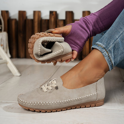 Evelyne | Women's Lace-Up Comfort Loafers