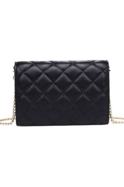Winona Quilted Multi-Compartment Crossbody
