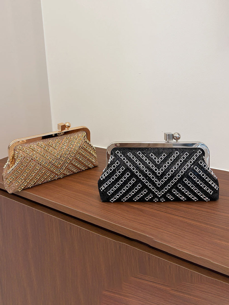 Solid Color Geometric Handbags