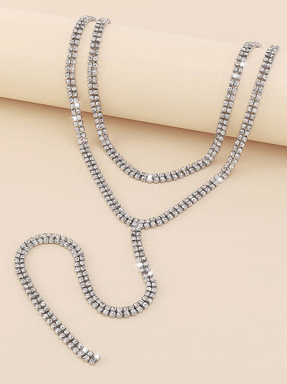 Geometric Tasseled Dainty Necklace Necklaces Accessories