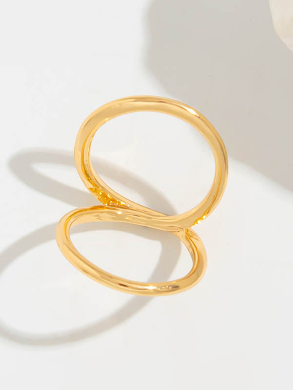 Geometric Bracelet Accessories Rings Accessories D GOLD One_size