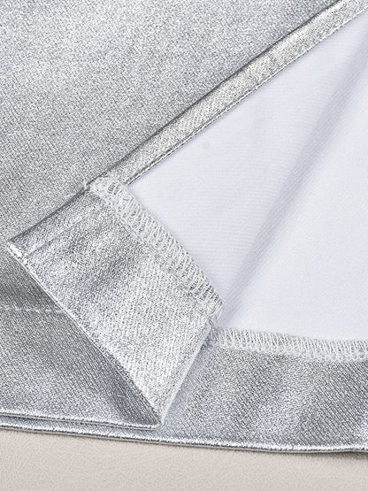 High Waisted H-Line Solid Color Split-Joint Skirts