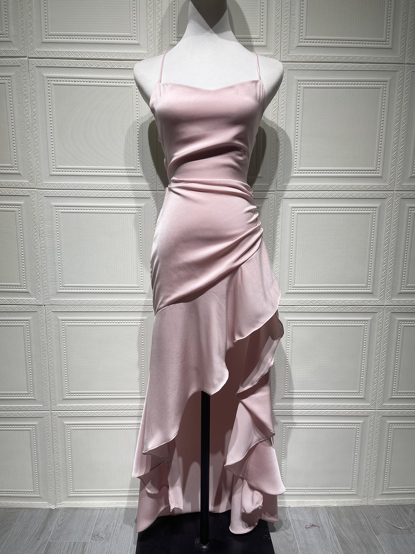Satin Maxi Dress