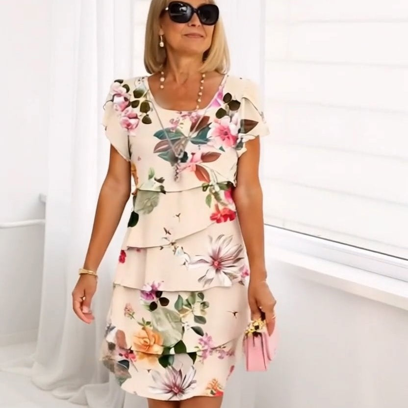 Floral charm dress