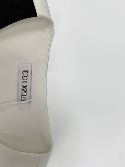 Loose Sleeveless Asymmetric Contrast Color V-Neck Vest Top