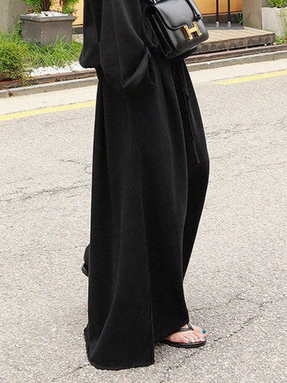 Solid Color Wide Pants Wide Leg Pants Casual Pants Bottoms