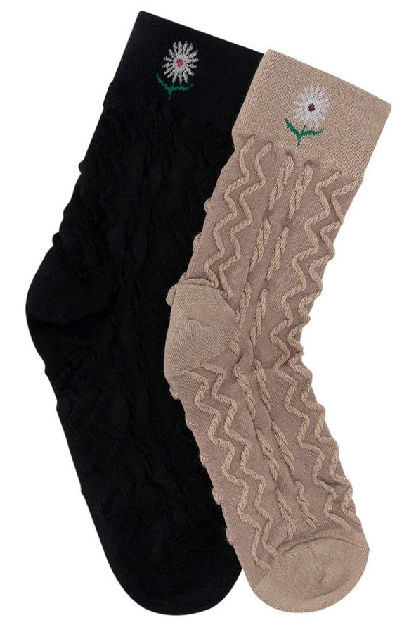 Flower Frill Socks