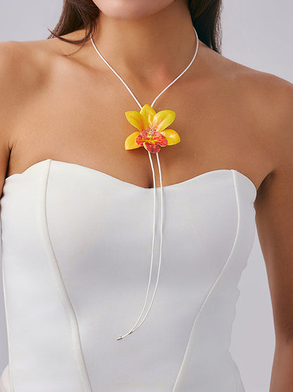 Chains Flower Shape Armlet Accessories Earrings Accessories Necklaces Accessories