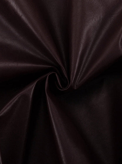 Vestes à manches longues, amples, élastiques, couleur unie, fermeture éclair, revers, vêtements d'extérieur 