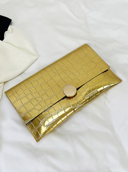 Geometric Shiny Split-Joint Bags Handbags