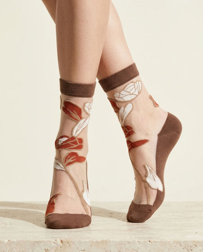 Fleurs in Bloom Socks