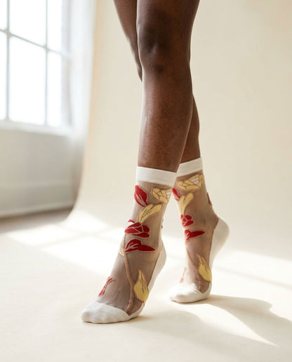 Fleurs in Bloom Socks