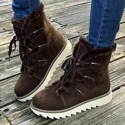ArcticBloom™ | Plush-Lined Winter Boots