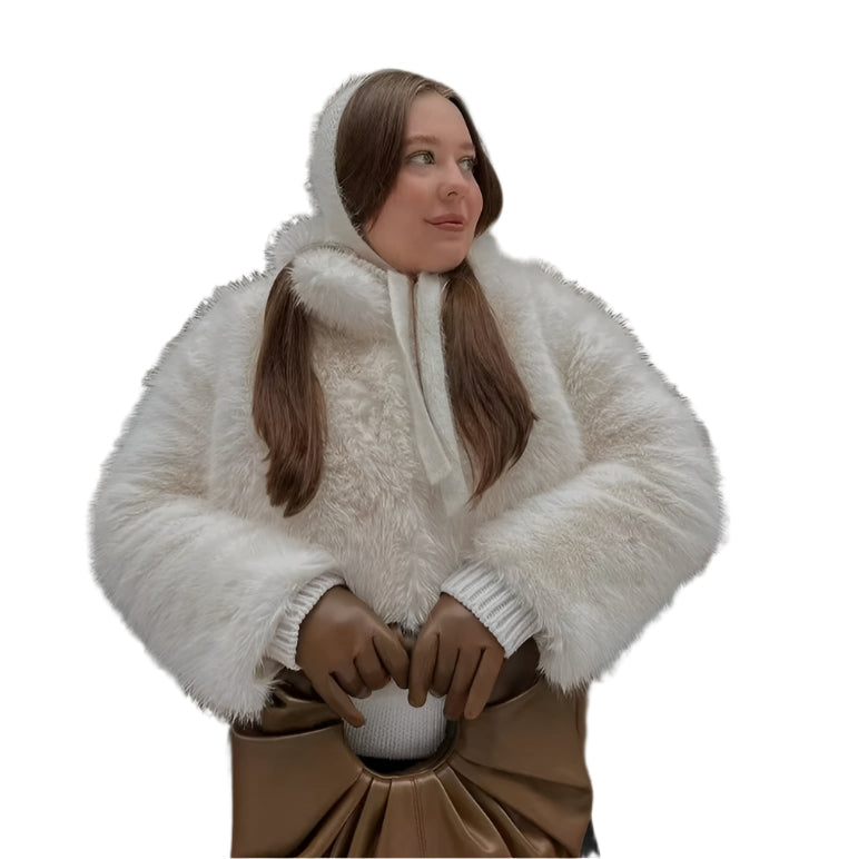 Women Winter Fur Jacket | Thick Warm Short Fur Coat