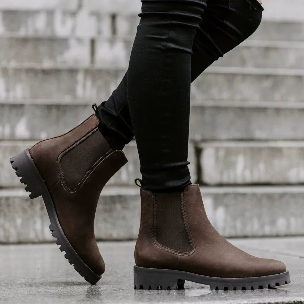 Jess™ | Women’s Ankle Boots - Chunky Lug Sole